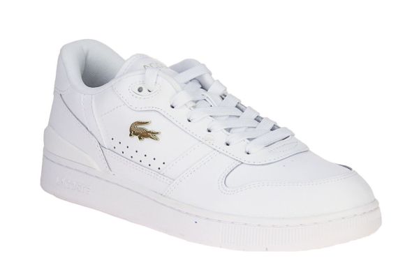 Lacoste T-Clip Set Wit-Gouden Sneaker  (748SFA0038216) - MerkenOutlet