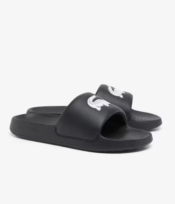 Lacoste Serve Slide 1.0 Black-White  (749CFA0022312) - MerkenOutlet