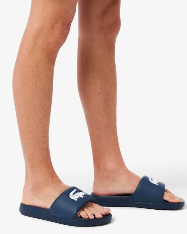 Lacoste Serve Slide 1.0 Navy-White  (749CMA0021092) - MerkenOutlet
