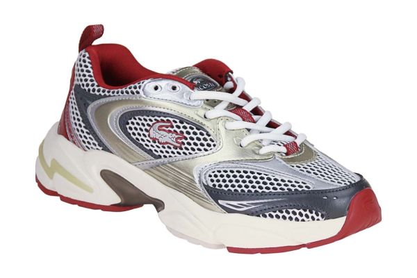 Lacoste Storm 96 Red-Off White Sneaker  (749SFA0025262) - MerkenOutlet