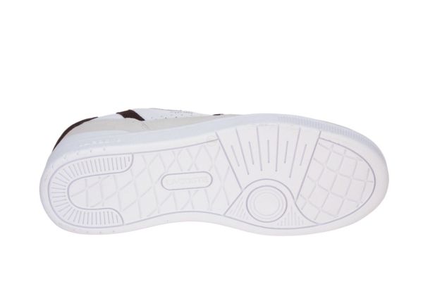 Lacoste T-Clip Set Sneaker Wit-Bruin  (751SMA0168-V0661) - MerkenOutlet