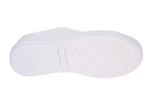 Lacoste Powercourt Junior White/Light Pink  (751SUJ00161y9) - MerkenOutlet