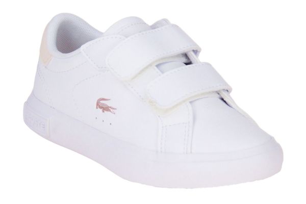 Lacoste Powercourt Baby Whit/Light Pink  (POWERCOURT B WHT/LT PNK) - MerkenOutlet