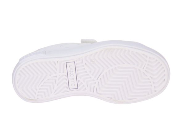 Lacoste Powercourt Baby Whit/Light Pink  (POWERCOURT B WHT/LT PNK) - MerkenOutlet