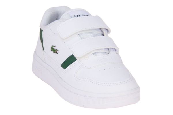 Lacoste T-Clip Set Sneaker White/Dark Green  (TCLIP SET WHT/DK GRN) - MerkenOutlet