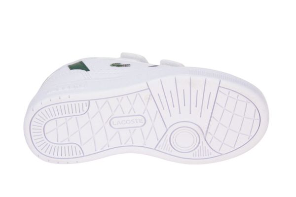 Lacoste T-Clip Set Sneaker White/Dark Green  (TCLIP SET WHT/DK GRN) - MerkenOutlet