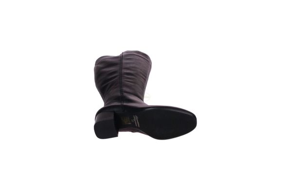 Lamica Guela Zwarte Lange Laars Large  (GUELA-NERO) - MerkenOutlet