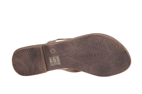 Lazamani Slipper Goud Bloem  (33518 GOLD) - MerkenOutlet