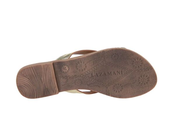 Lazamani Hilde Slipper Goud  (33796 GOLD) - MerkenOutlet