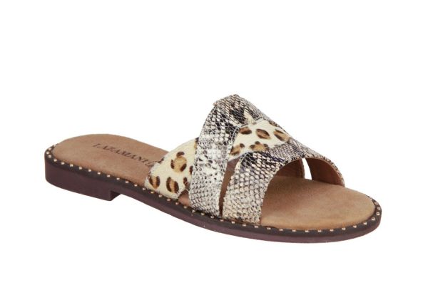 Lazamani Suze Slipper Beige  (75945 BEIGE) - MerkenOutlet