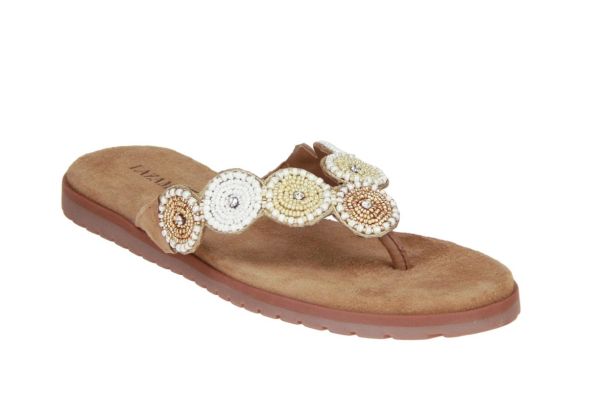 Lazamani Slipper Beige  (75955 BEIGE) - MerkenOutlet