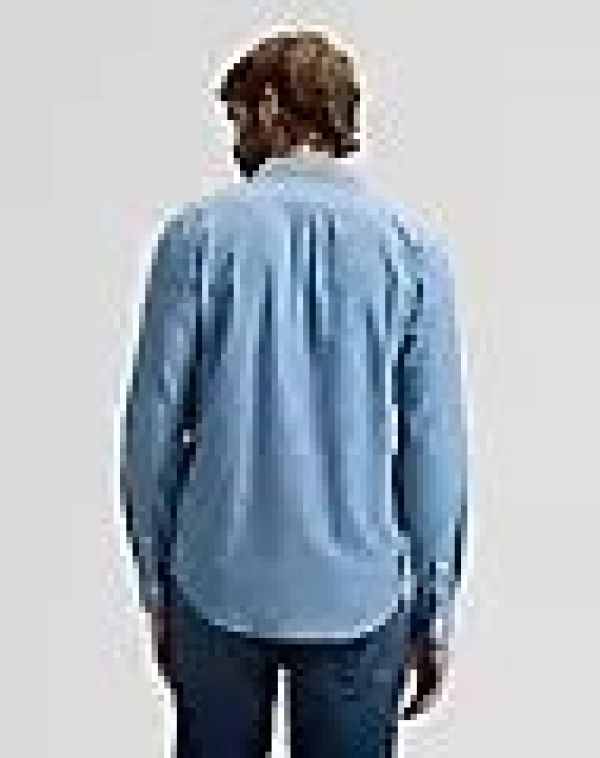 Lee Regulart Shirt Light Chambray  (112376561 light chambray) - MerkenOutlet