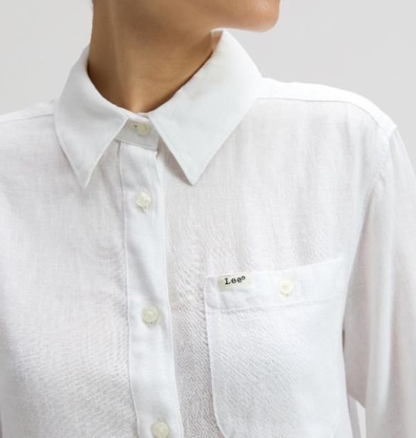 Lee All Purpose Shirt Bright White  (112376960 bright white) - MerkenOutlet
