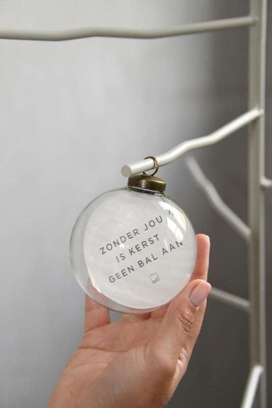 Leeff Kerstbal 'Geen Bal Aan'  (18525) - MerkenOutlet