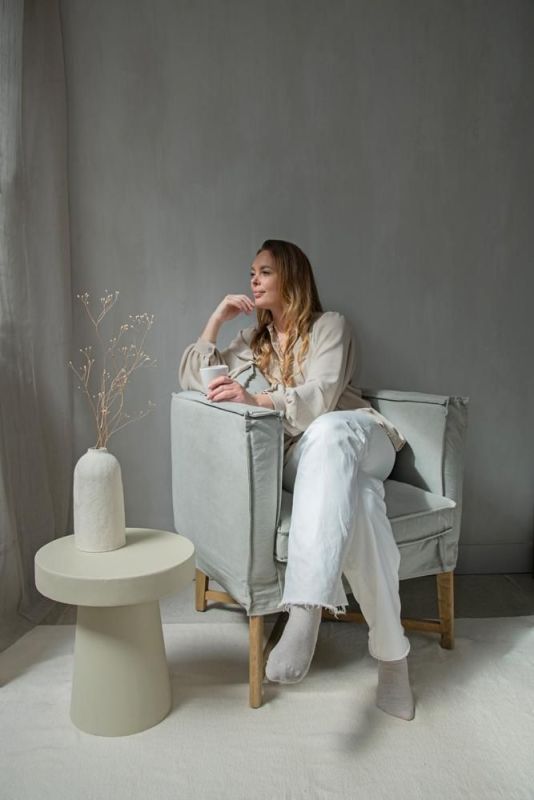 Leeff Side Table Sil  (18591) - MerkenOutlet