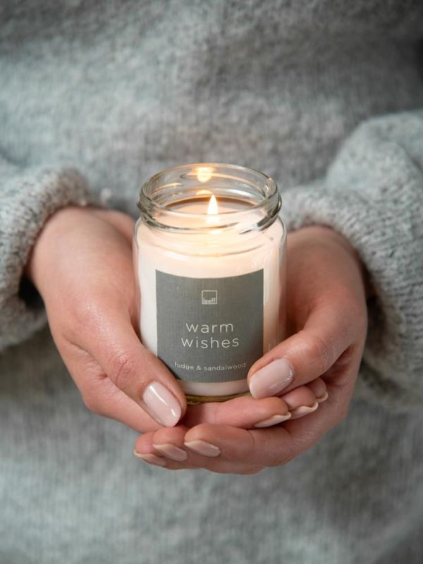 Leeff Jar Candle L 'Warm Wishes'  (18617) - MerkenOutlet