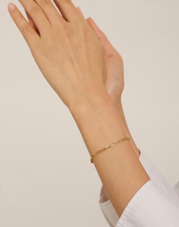 Les Soeurs Hugo Big Chain Armband Goud  (hugo big chain gold) - MerkenOutlet