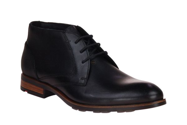 Lloyd Jeffrey Zwart Geklede Hoge Schoen  (JEFFREY-schwarz) - MerkenOutlet