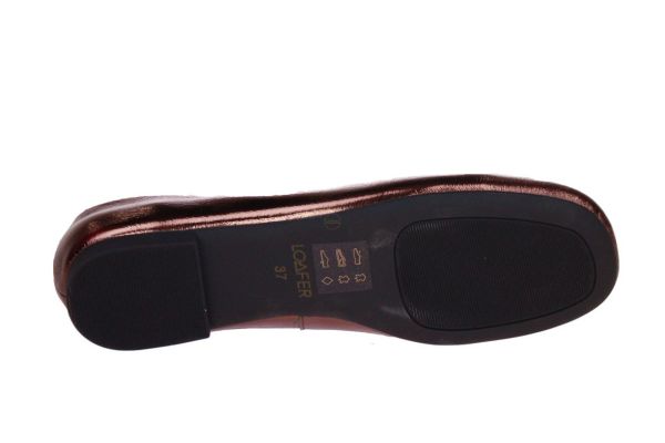 Loafer Ballerina Metallic Brons  (LP250PPF25RME) - MerkenOutlet