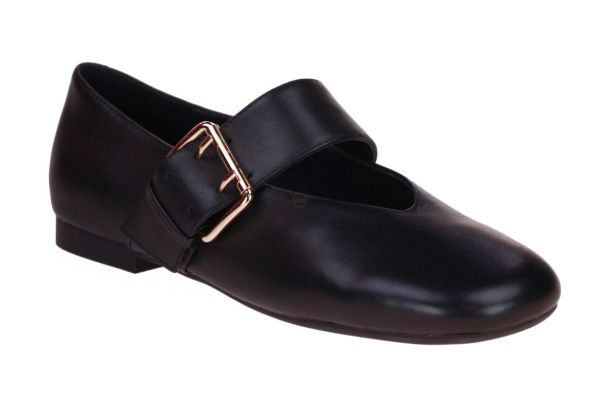 Loafer Ballerina Met Gesp Zwart  (LP257PPF25NENE) - MerkenOutlet