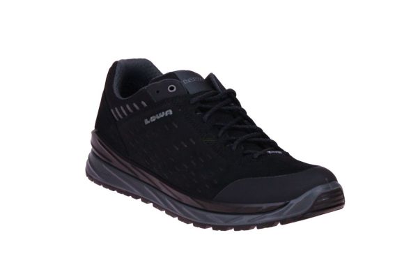 Lowa Malta Gore-Tex Low Zwarte Wandelschoen  (310545-0999) - MerkenOutlet