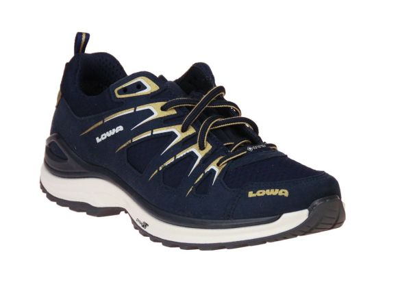 Lowa Innox Evo Gore-Tex Low Blauw-Goud  (320616-6963) - MerkenOutlet
