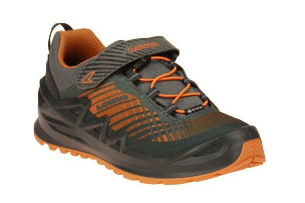Lowa Junior Merger GTX Low Grijs-Oranje  (640435-7938) - MerkenOutlet