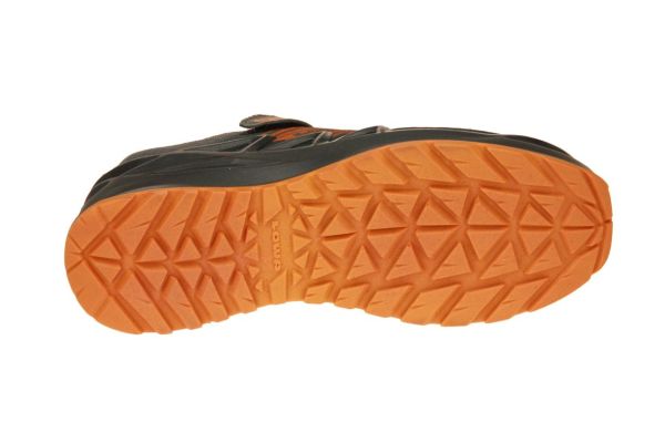 Lowa Junior Merger GTX Low Grijs-Oranje  (640435-7938) - MerkenOutlet