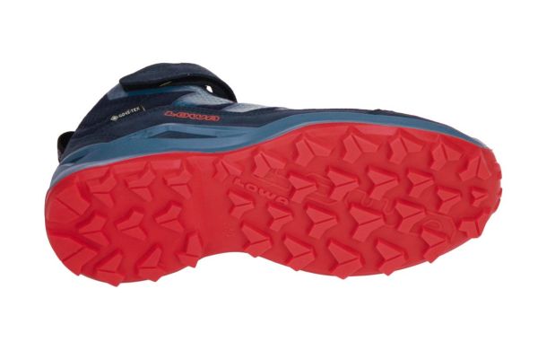 Lowa Maddox Pro GTX Mid Junior Navy/Smoke Blue  (641629-6968) - MerkenOutlet
