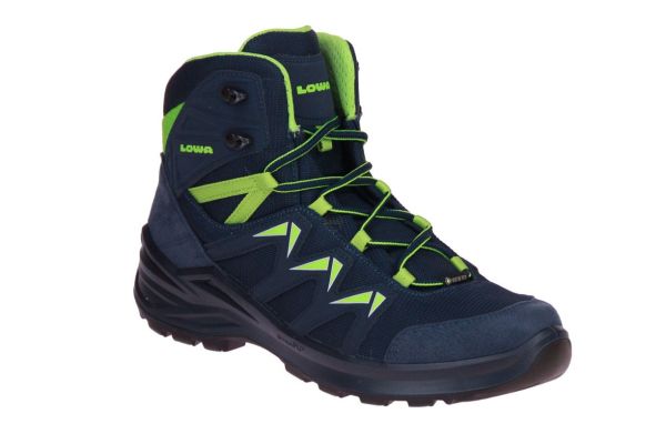 Lowa JR Innox Pro GTX Mid Blauw-Groen  (650116-9701) - MerkenOutlet