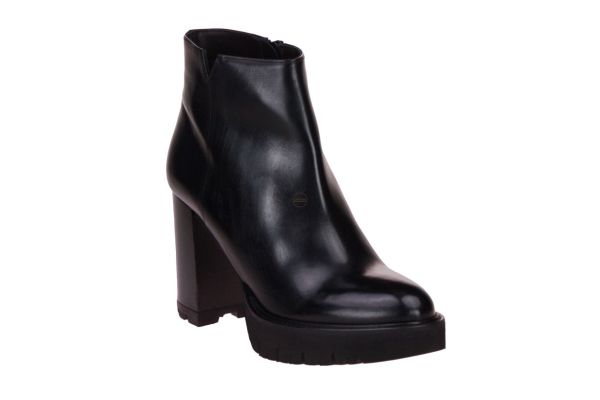 Luca Grossi Zwarte Korte Laars  (A405) - MerkenOutlet