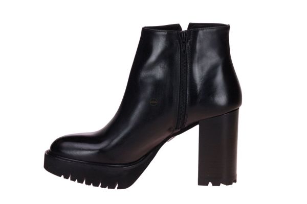 Luca Grossi Zwarte Korte Laars  (A405) - MerkenOutlet