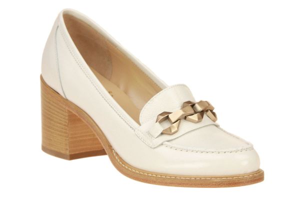 Luca Grossi Witte Pump  (K459) - MerkenOutlet