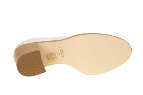 Luca Grossi Witte Pump  (K459) - MerkenOutlet