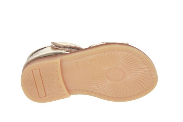 Luca Gesloten Sandaal Goud  (26177PL) - MerkenOutlet
