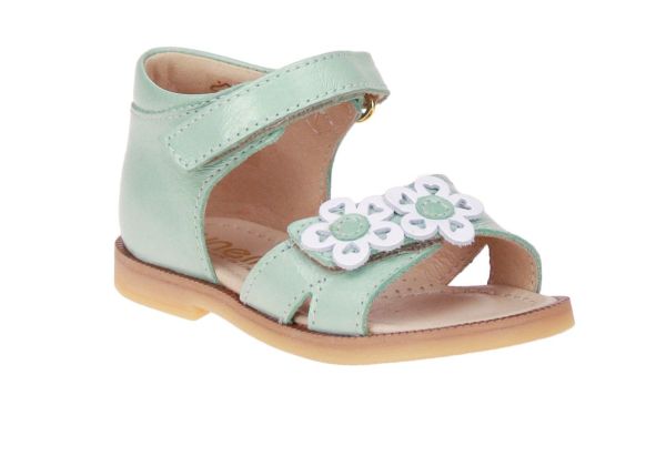 Lunella Licht Blauw Sandaal Lak Gesloten Hiel  (23137-aqua) - MerkenOutlet