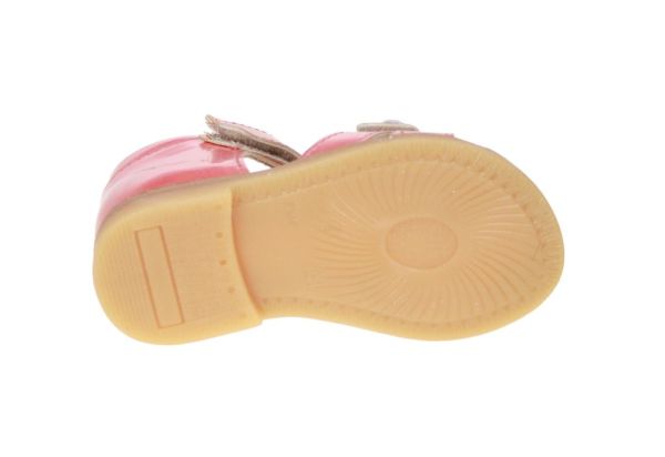 Lunella Roze Sandaal Lak Gesloten Hiel  (23137-arancio) - MerkenOutlet