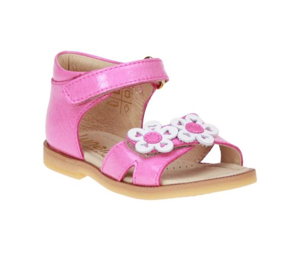 Lunella Fuchsia Sandaal Lak Gesloten Hiel  (23137-fuxia) - MerkenOutlet