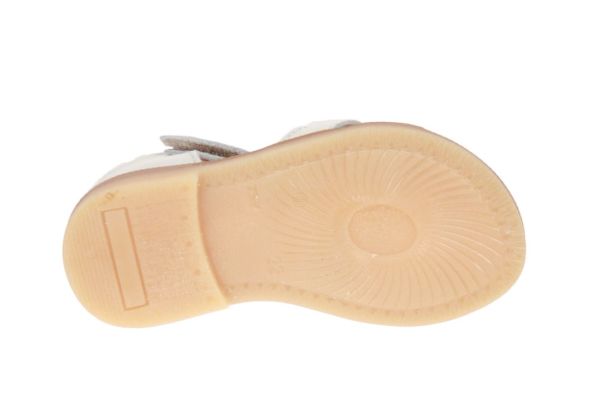 Lunella Sandaal Gesloten Hiel Offwhite Vlinder  (24576 AVORIO) - MerkenOutlet