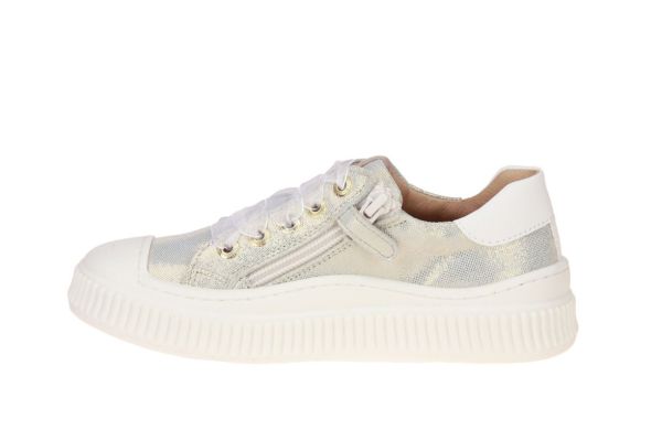 Lunella Goud Metallic Sneaker  (24765 PLATINO) - MerkenOutlet