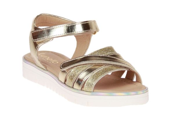 Lunella Gouden Sandaal  (E24740 PLATINO) - MerkenOutlet