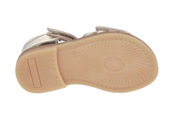 Lunella Sandaal Gesloten Hiel Vlinder Goud  (25568 PLATNO) - MerkenOutlet