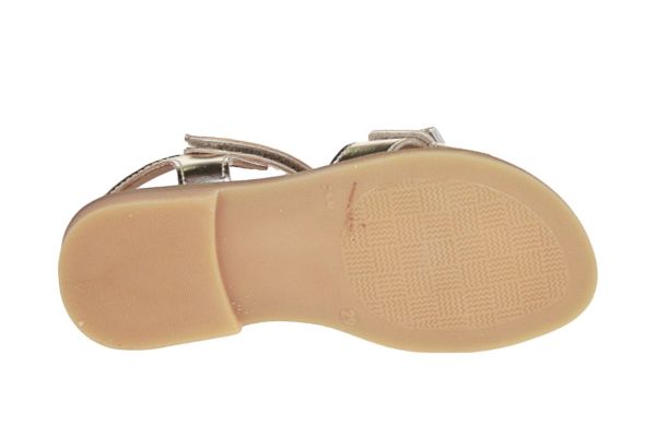 Lunella Sandaal Goud Strik  (25654 PLATINO) - MerkenOutlet