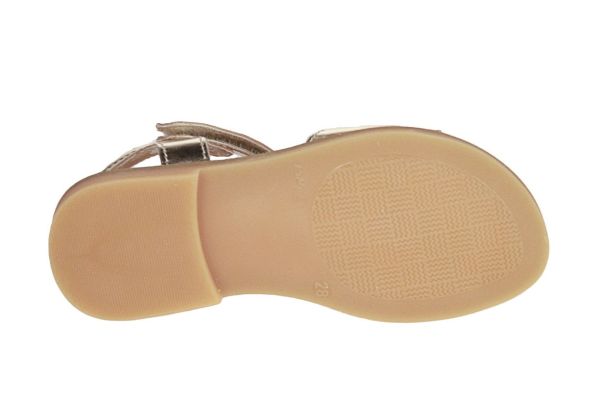 Lunella Sandaal Goud Bloemen  (25667C PLATINO) - MerkenOutlet