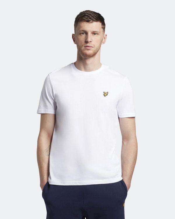Lyle & Scott Plain Shirt Wit  (TS400VOG-626) - MerkenOutlet
