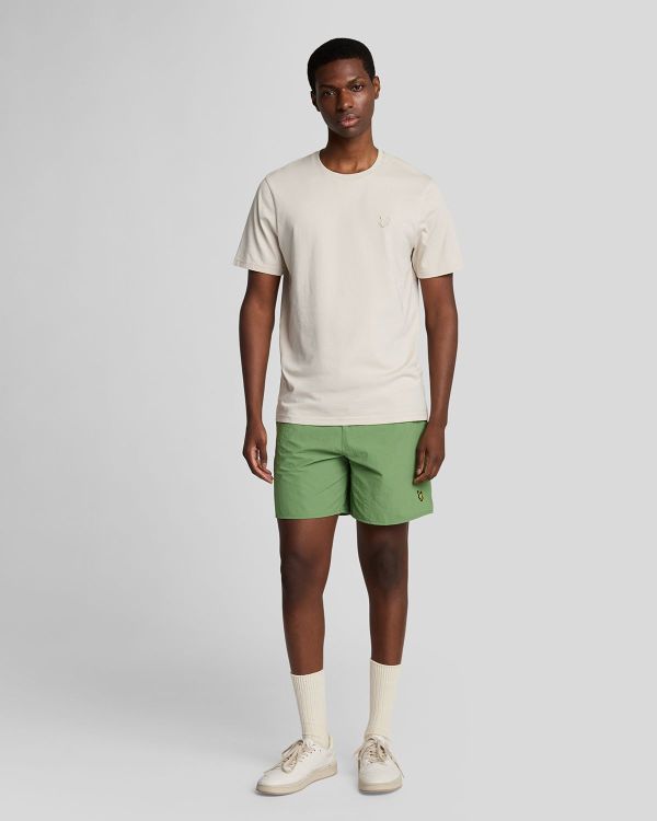 Lyle & Scott Plain Swim Short Smoke Green  (SH1204VB-X576) - MerkenOutlet