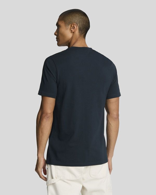 Lyle & Scott T-Shirt Tonal Dark Navy  (TS2255TON-Z271) - MerkenOutlet