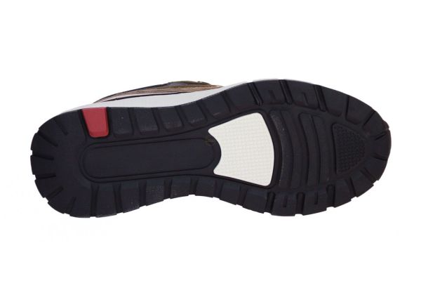 Lyle & Scott Runner 01 Kaki-Blauw Sneaker  (RUNNER01-80) - MerkenOutlet