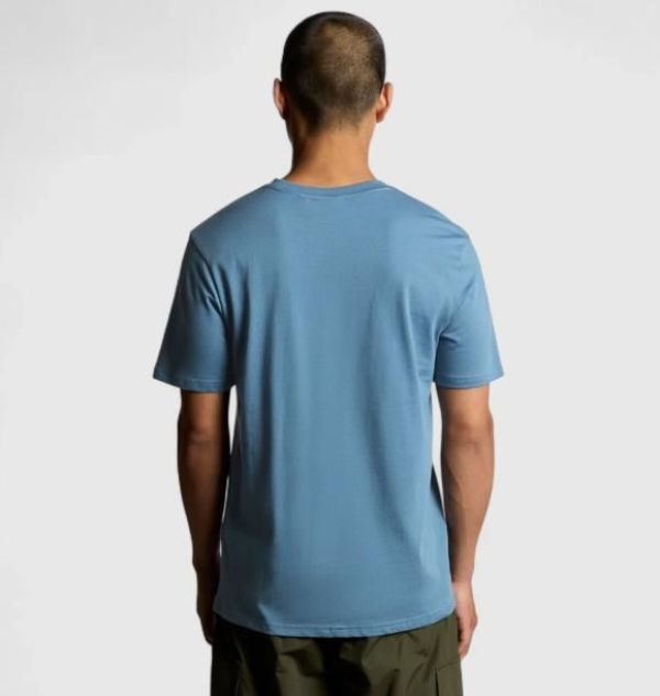 Lyle & Scott Plain T-Shirt Ocean Sky  (TS400VOG-X861) - MerkenOutlet