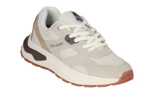 Lyle & Scott Logan Sneaker Beige  (QUATTRO007-387) - MerkenOutlet
